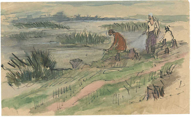 Бехтеев Владимир Георгиевич. Лот из двух работ: «Озеро Сенеж. Лето» и «Сенеж»